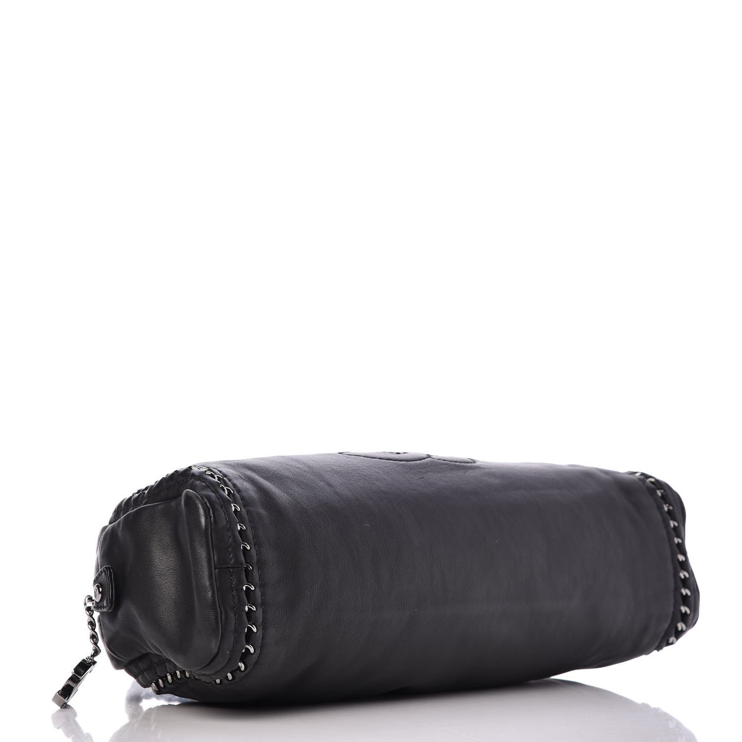 Smooth Calfskin Petit Luxe Ligne Bowler Black