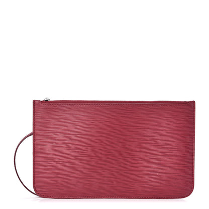Louis Vuitton Epi Neverfull MM GM Pochette Fuchsia 1 of 10