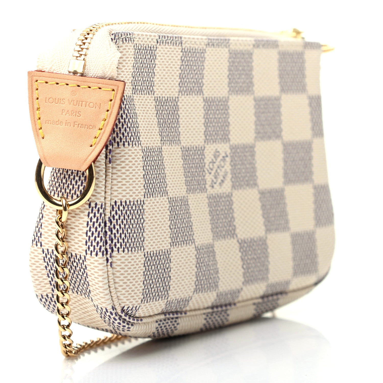 Louis Vuitton Damier Azur Mini Pochette Accessories 3 of 8