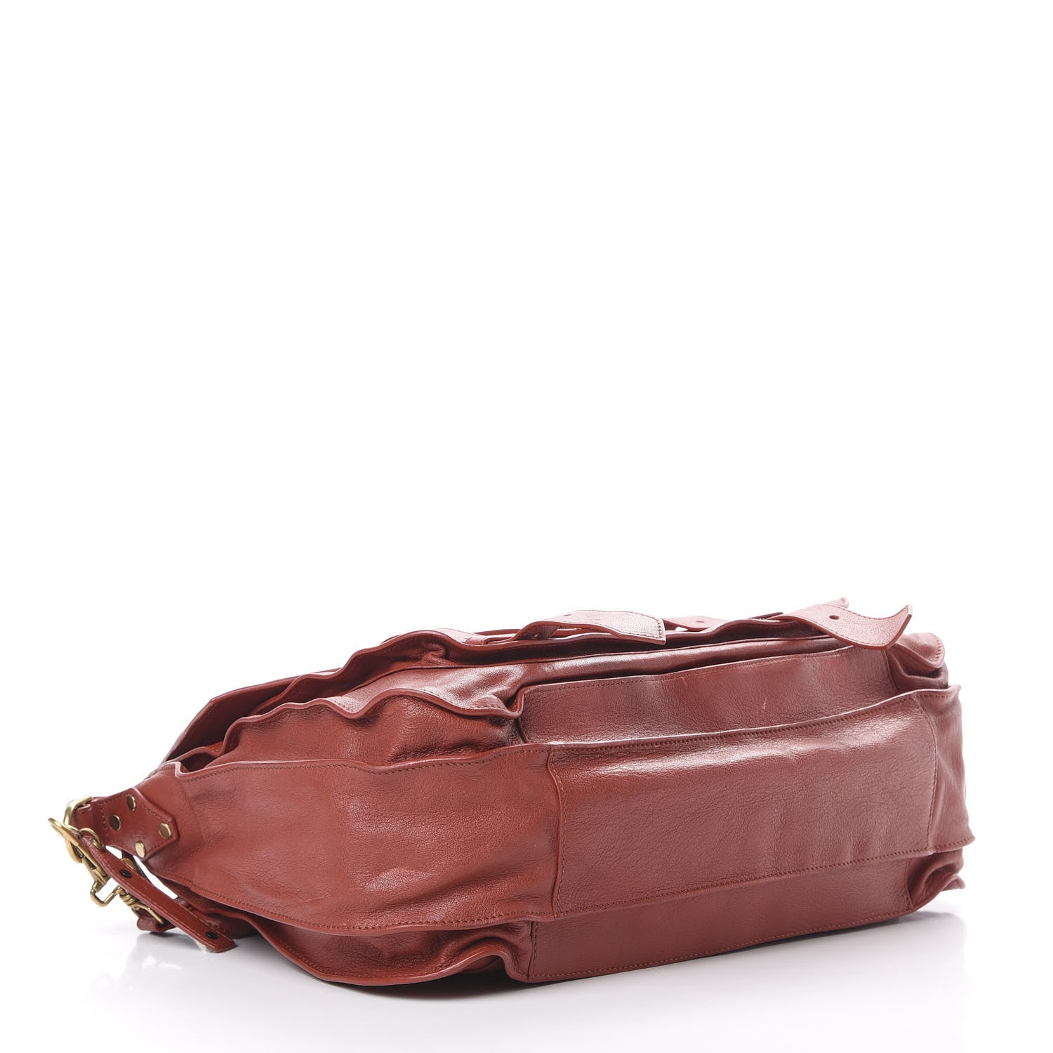 Proenza Schouler Lambskin PS1 Extra Large Satchel Mandarin Red 3 of 16