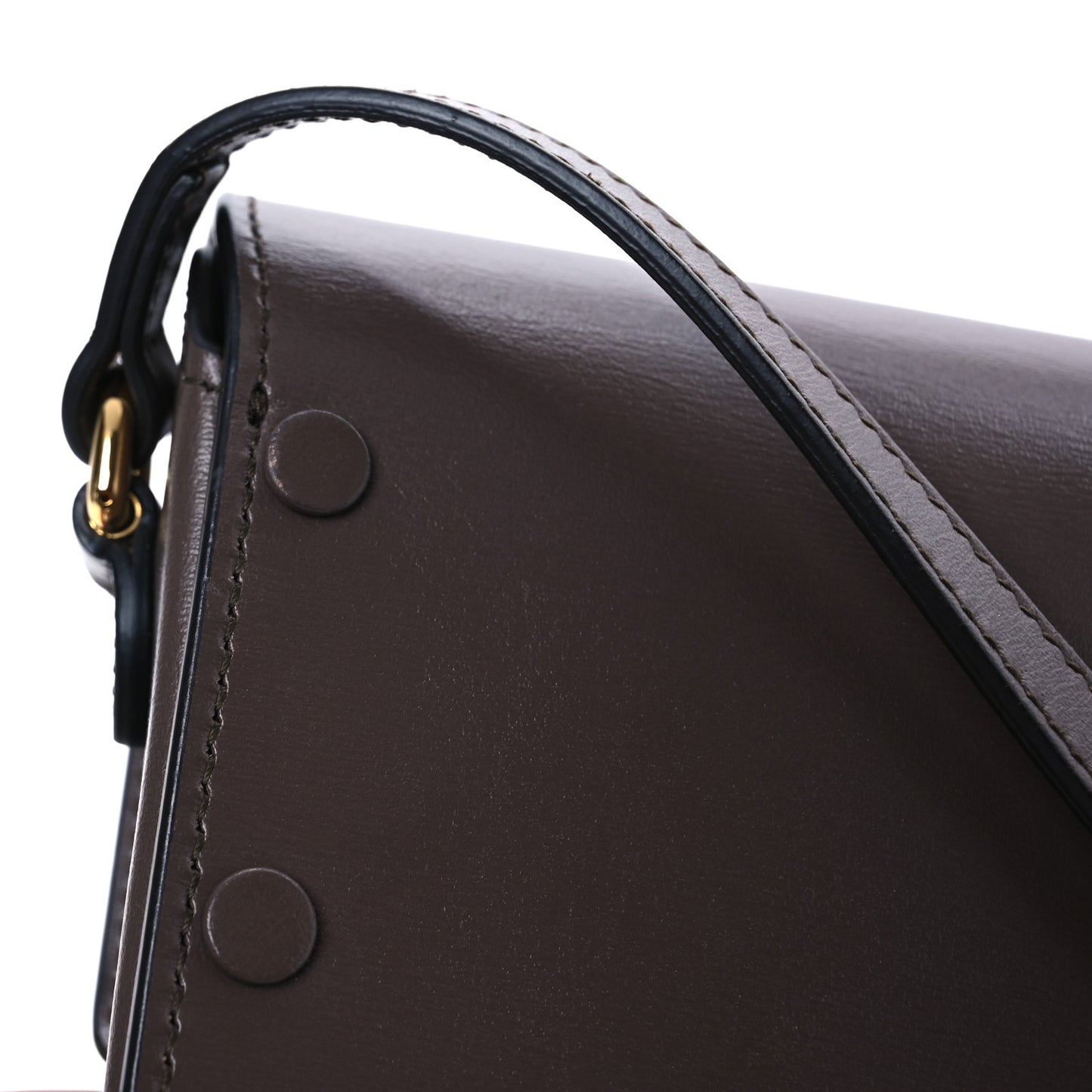 Boarded Plutone Calfskin Mini Horsebit 1955 Crossbody Bag New Acero
