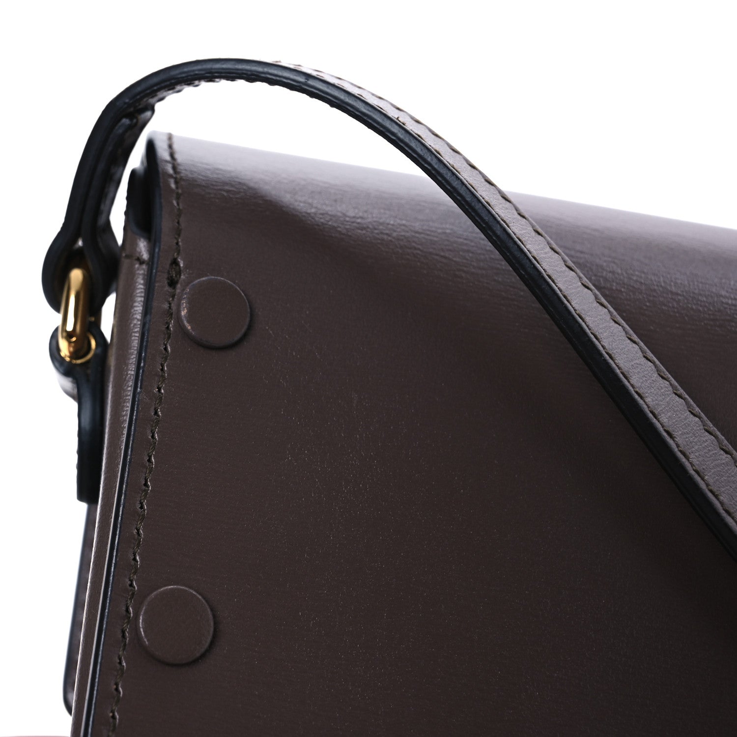Gucci Boarded Plutone Calfskin Mini Horsebit 1955 Crossbody Bag New Acero 11 of 15
