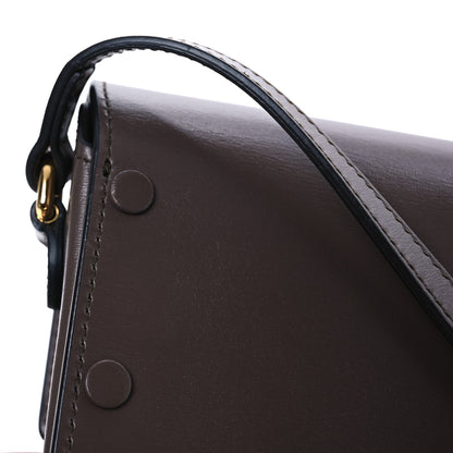 Gucci Boarded Plutone Calfskin Mini Horsebit 1955 Crossbody Bag New Acero 11 of 15