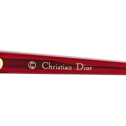 Christian Dior Acetate Bianca Sunglasses Burgundy Pink 5 of 7