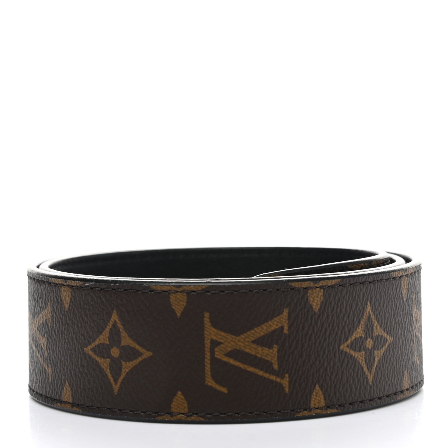 Louis Vuitton Monogram Bandouliere Shoulder Strap Black 2 of 4