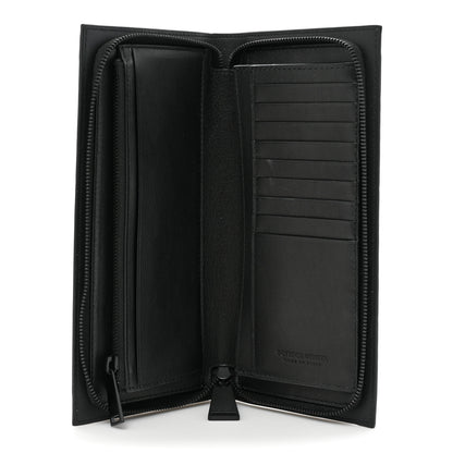 Bottega Veneta Nappa Intrecciato Zip Wallet Black 5 of 11