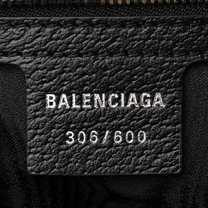 Gucci X BALENCIAGA BB Monogram Web Graffiti Medium Ophidia Shopping Tote Black 6 of 11
