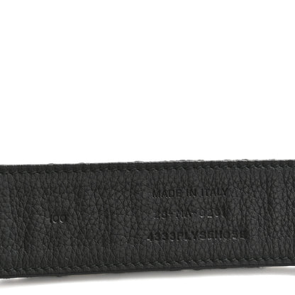 Christian Dior Oblique 35mm Belt 100 40 Beige Blue 6 of 8