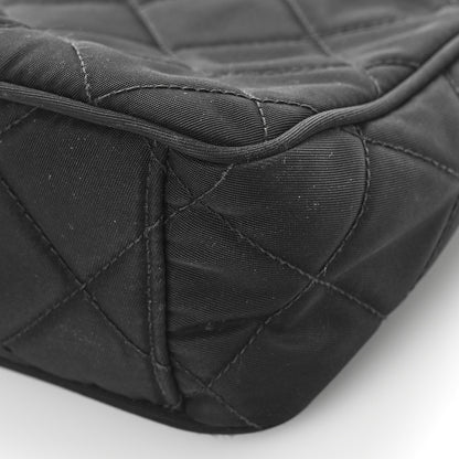 Prada Nylon Tessuto Impuntu Quilted Crossbody Bag Black 8 of 8