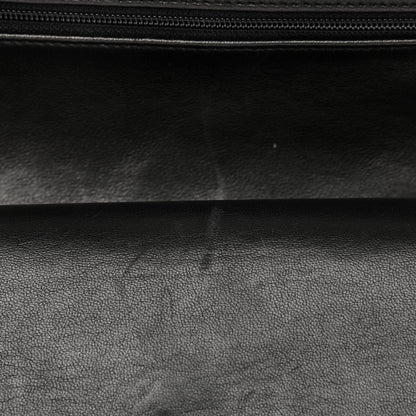 Chanel Lambskin Quilted Medium Double Flap Dark Brown 12 of 16