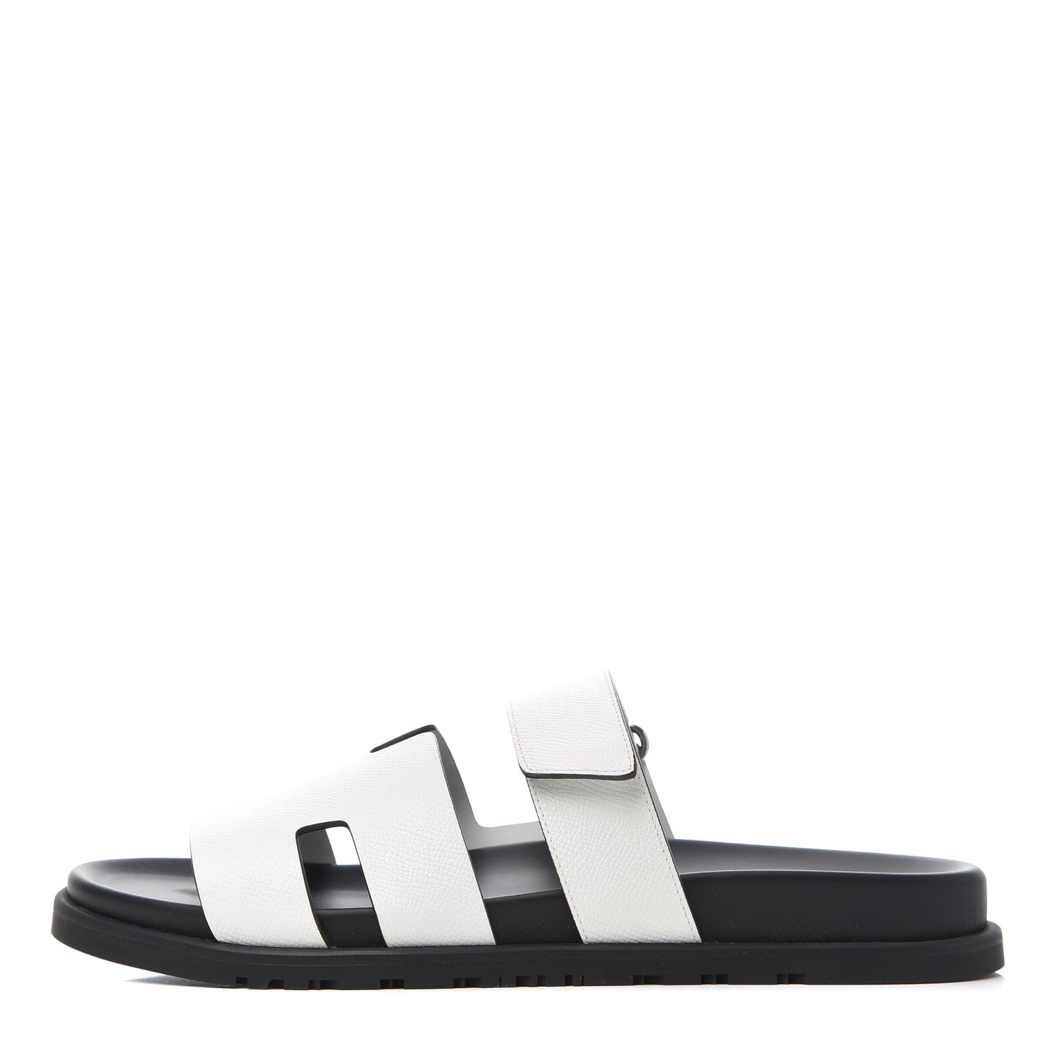 Hermes Epsom Mens Chypre Sandals 43 White 1 of 17