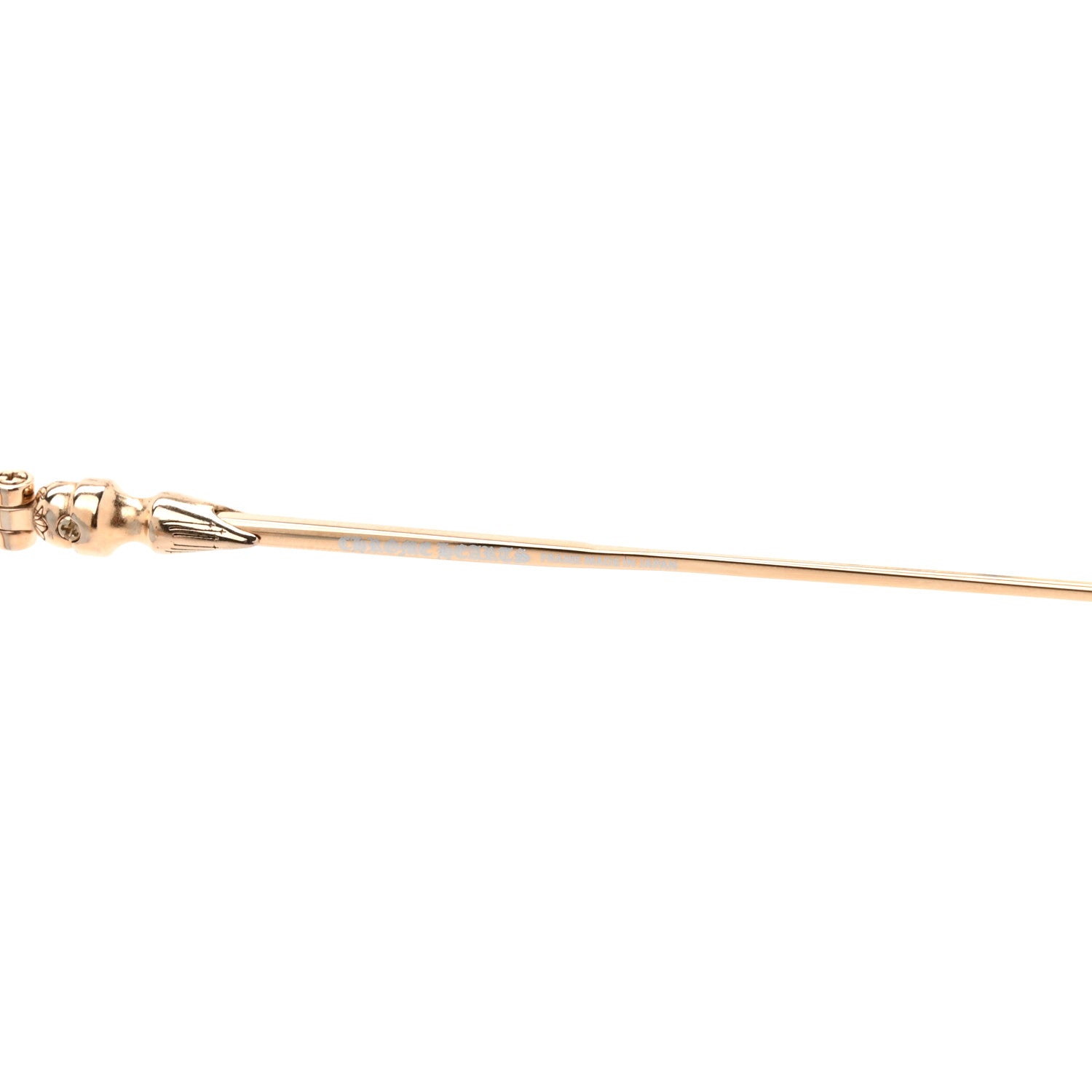 Chrome Hearts Metal Evaculation Sunglasses Gold Blue 5 of 8