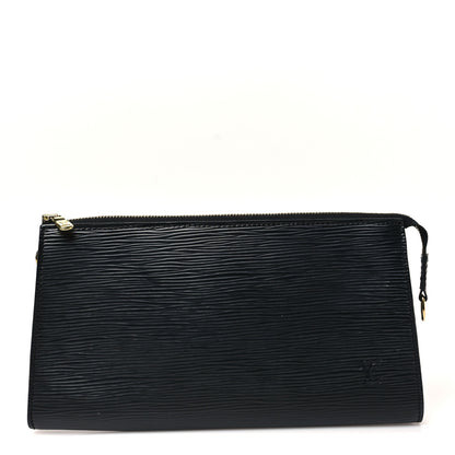 Louis Vuitton Epi Pochette Accessories 21 Black 1 of 10