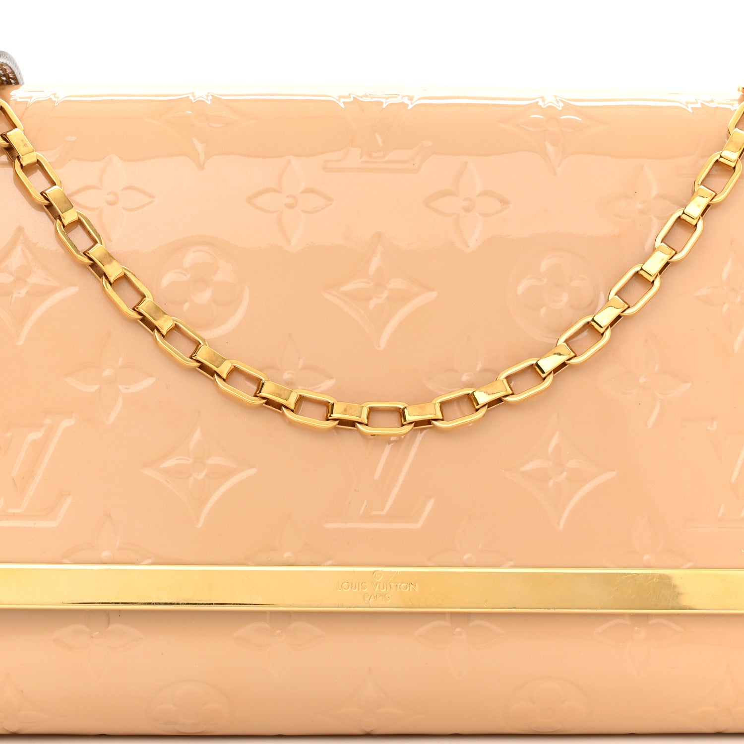 Louis Vuitton Vernis Ana Clutch Dune 7 of 15