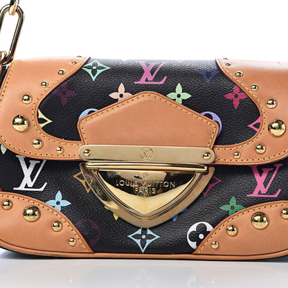 Louis Vuitton Monogram Multicolor Marilyn Black 9 of 9