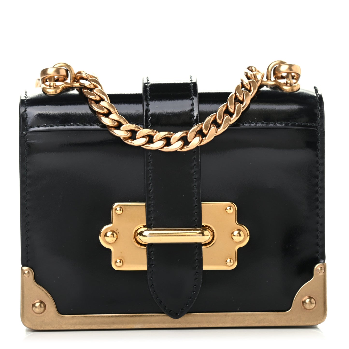 Spazzolato Micro Cahier Bag Black