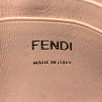 Fendi Nappa Apolo Bi-Color Mini Chain Baguette Rosa Quarzo Black 6 of 12