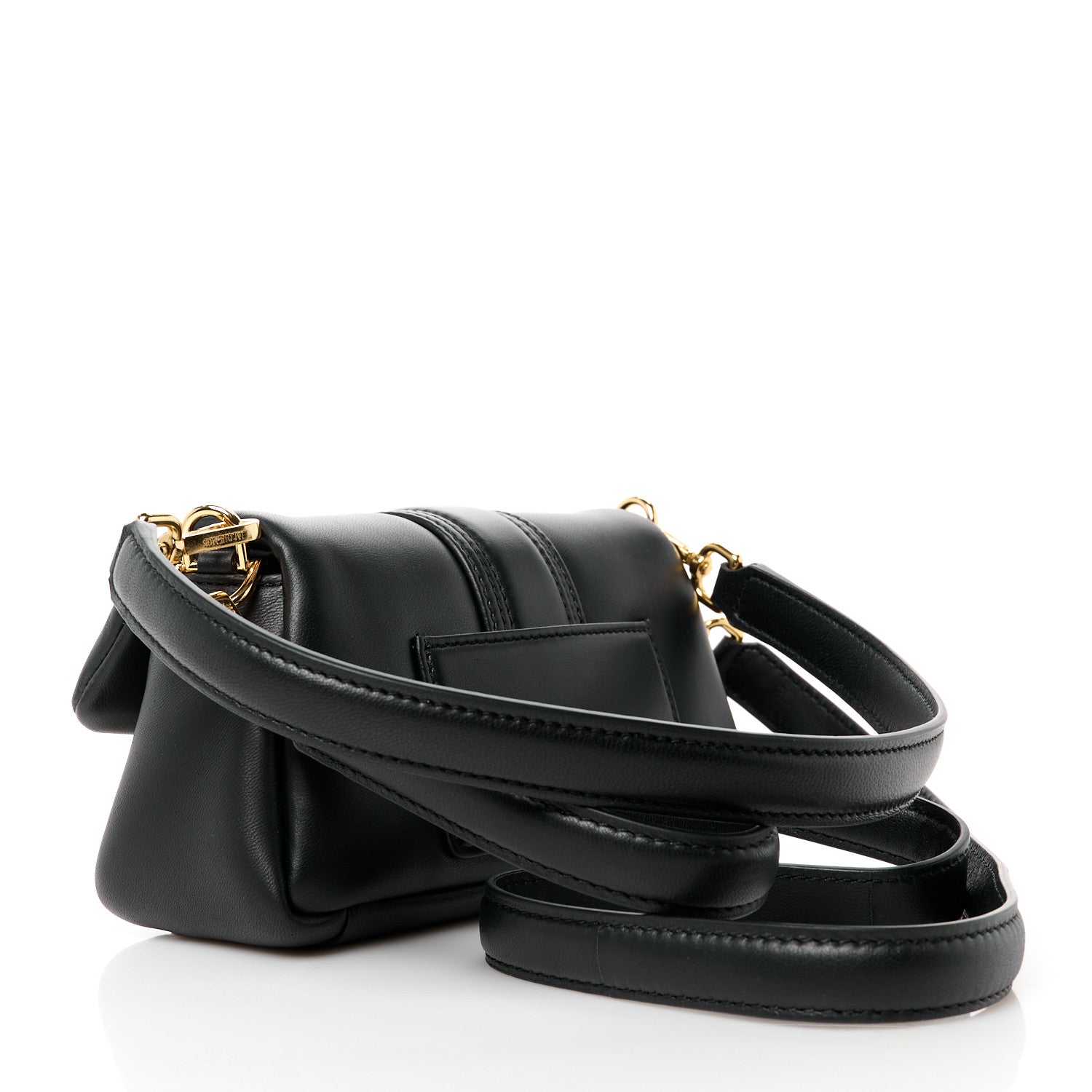 Jacquemus Padded Lambskin Le Petit Bambimou Black 3 of 9