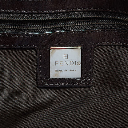 Fendi Vintage Pequin Tote Tobacco 6 of 7