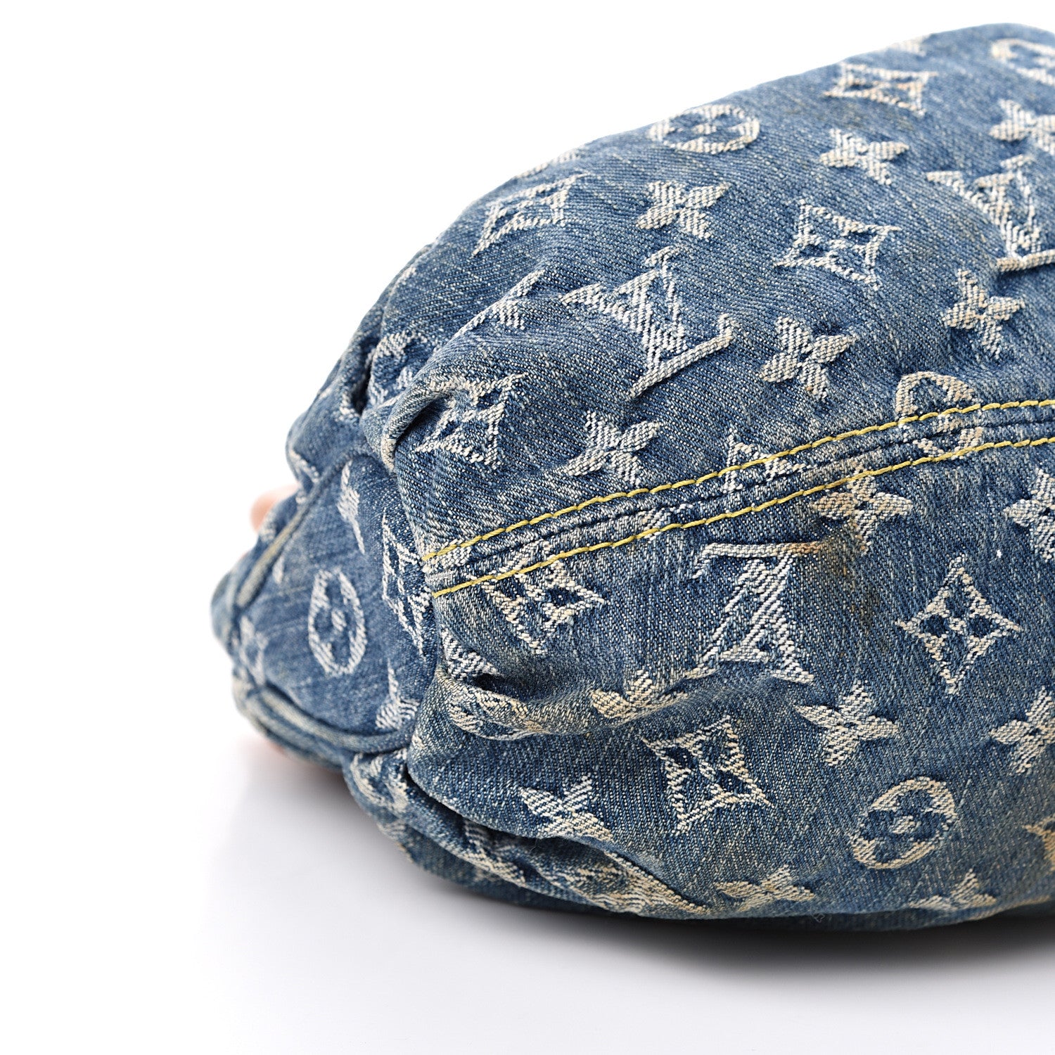 Louis Vuitton Monogram Denim Pleaty Blue 8 of 20