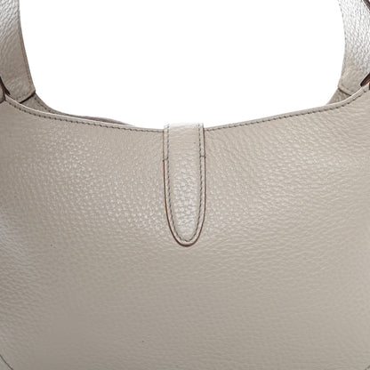 Gucci Calfskin Small Jackie O Hobo White 10 of 11