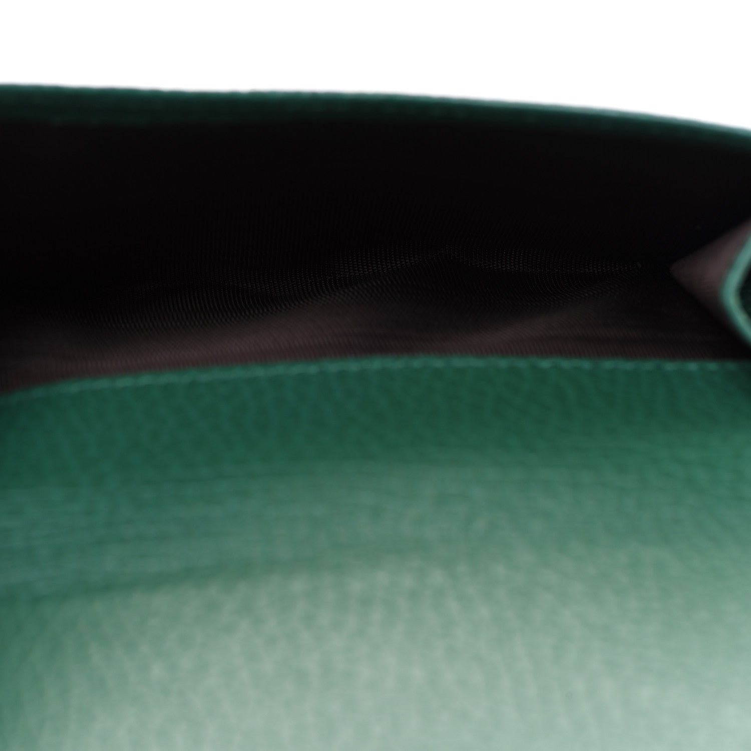 Gucci Dollar Calfskin Interlocking G French Wallet Emerald 6 of 9
