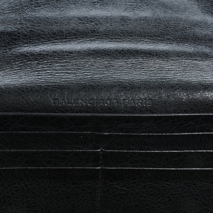 Balenciaga Agneau Money Wallet Black 6 of 7