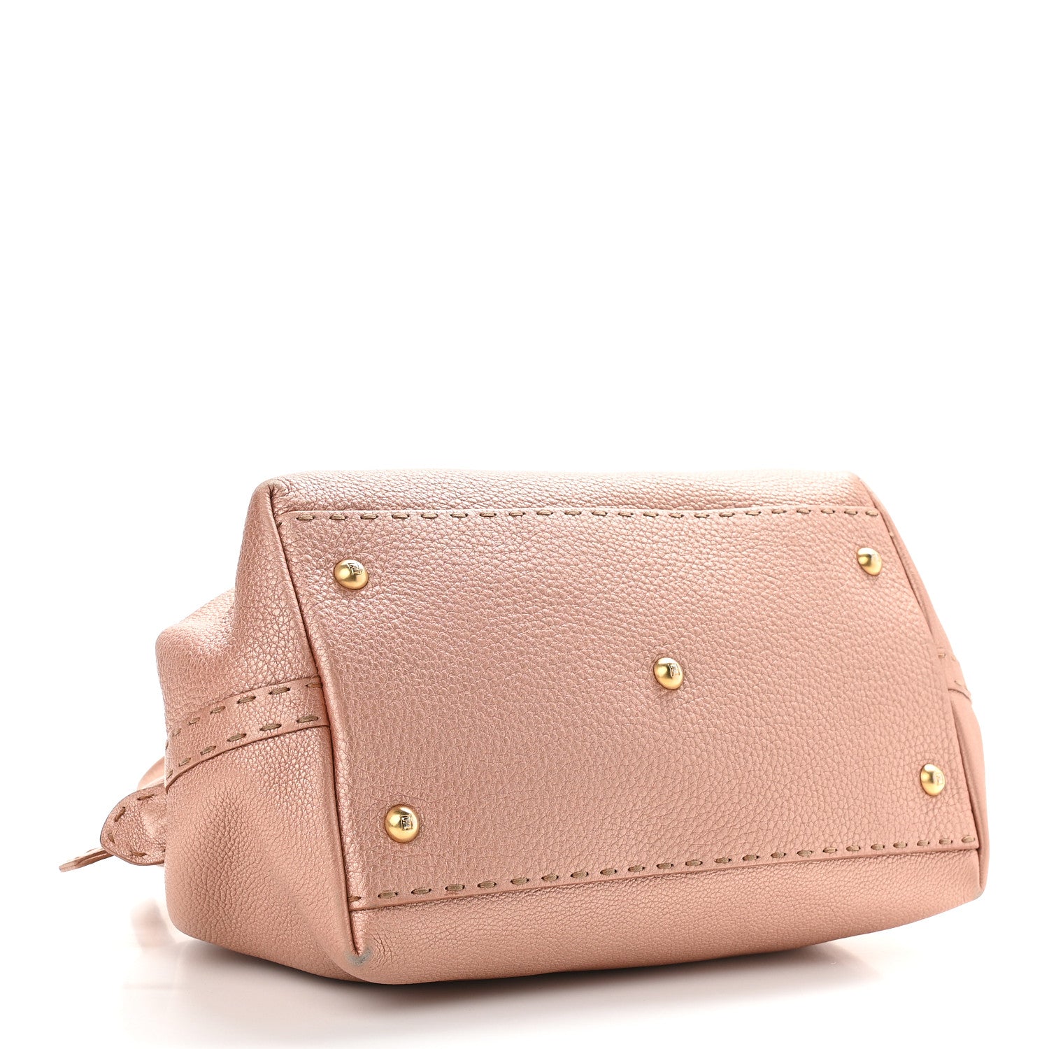 Fendi Cuoio Romano Selleria Adele 1328 Bag Bois de Rose 3 of 9