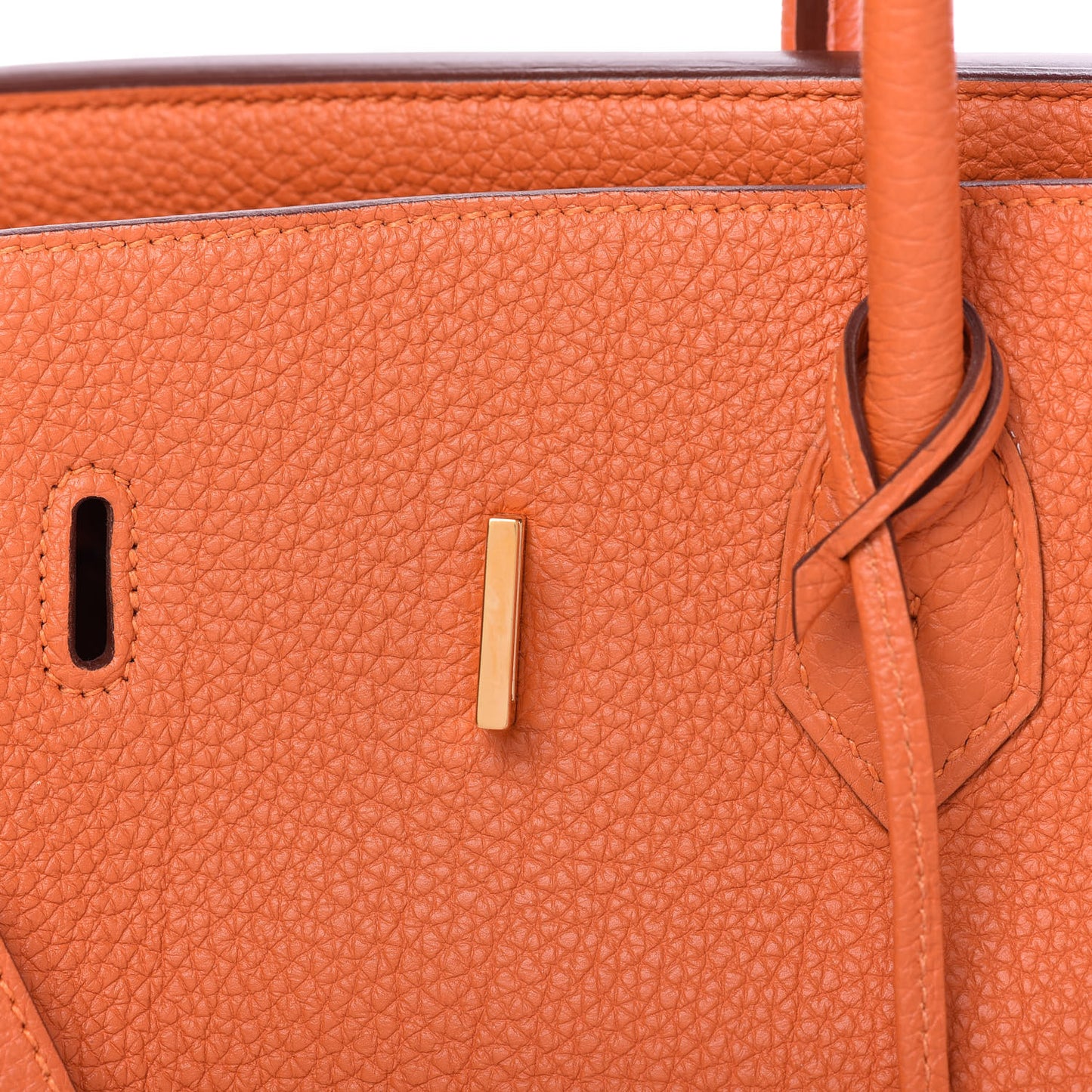 Togo Birkin 35 Orange