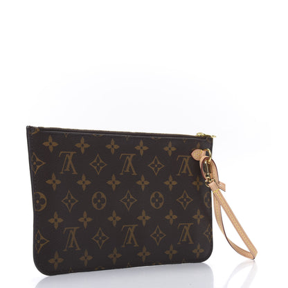 Louis Vuitton Monogram Neverfull MM GM Pochette 3 of 7