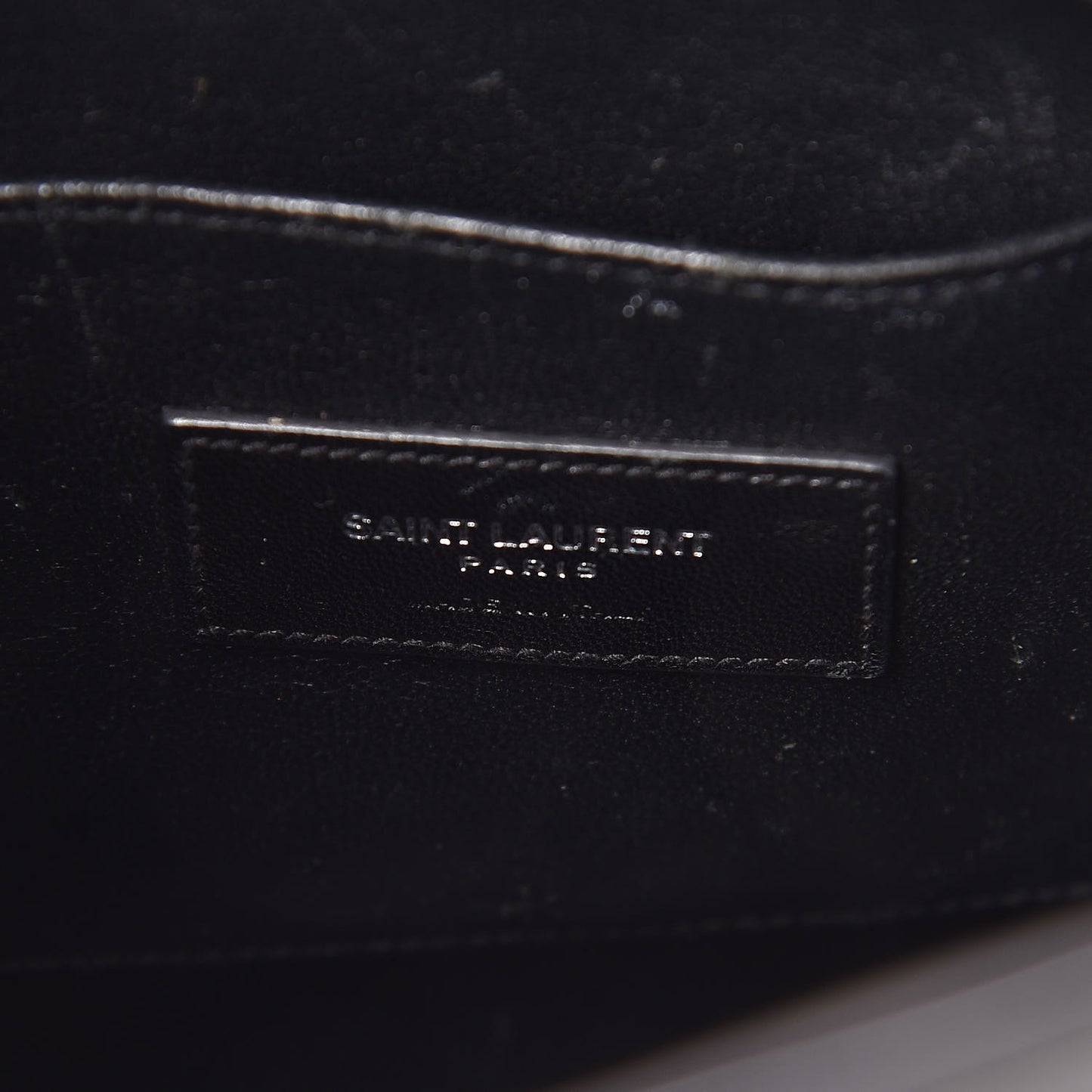 Calfskin Crocodile Embossed Baby Sac De Jour Dusty Black