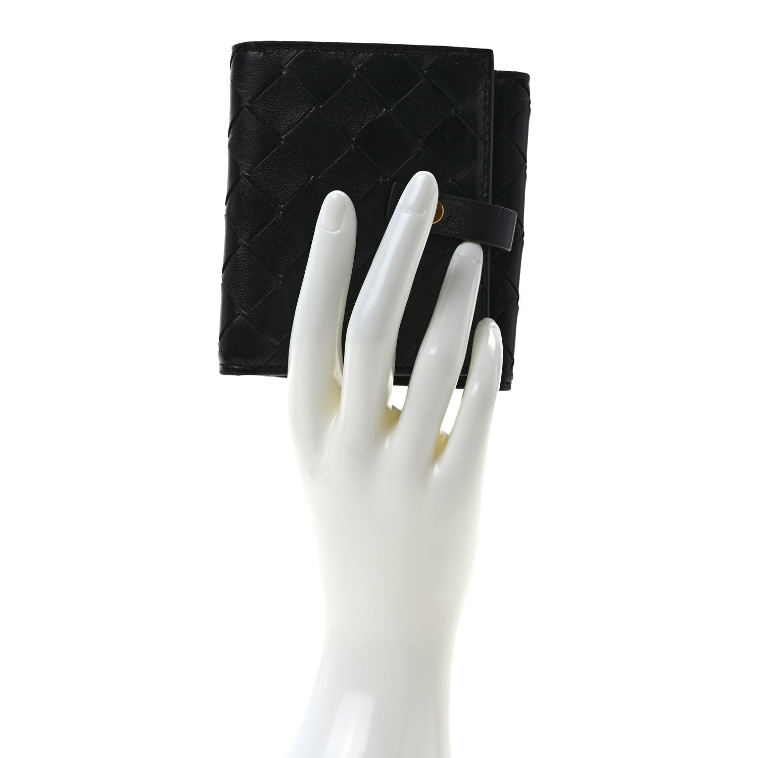 Bottega Veneta Nappa Intrecciato Wallet Black 2 of 6