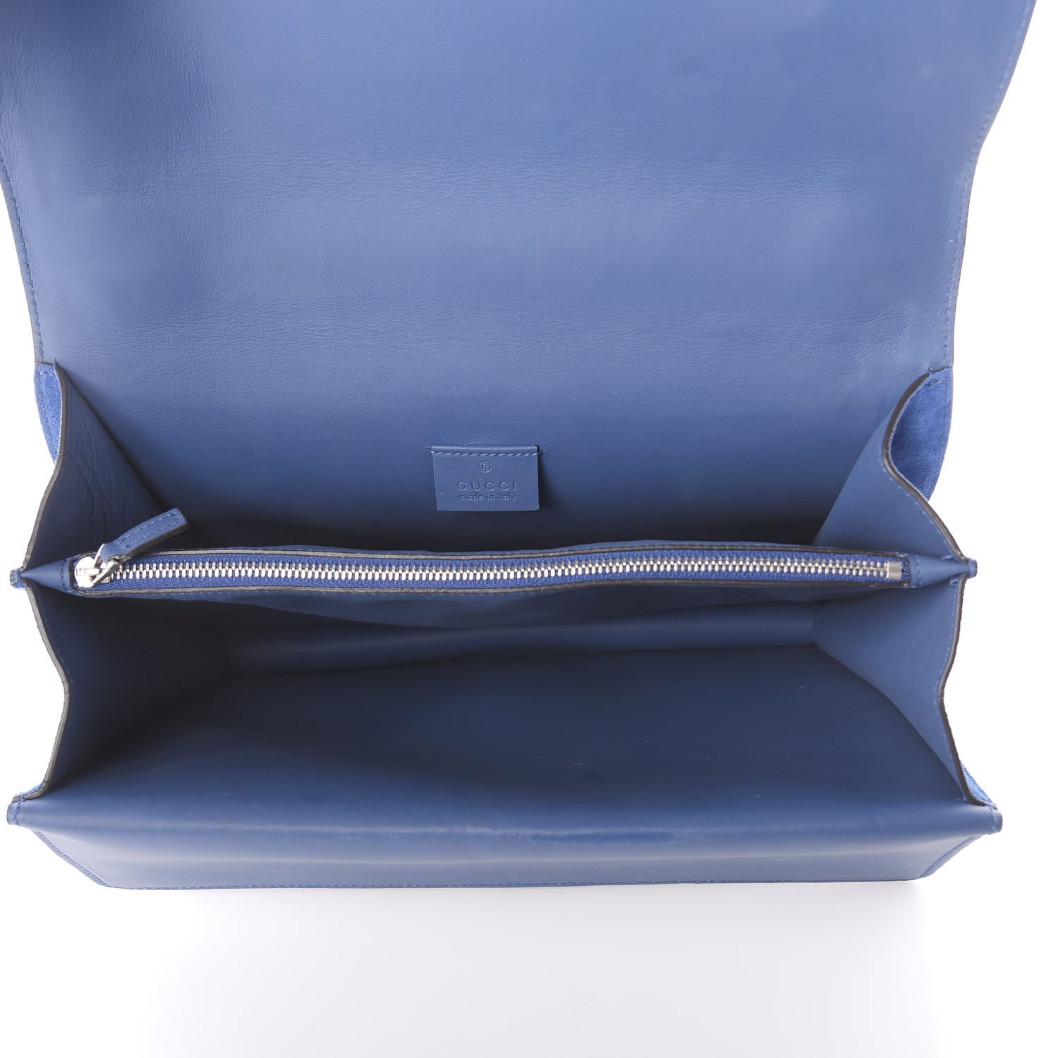 Gucci Suede Medium Dionysus Shoulder Bag Blue 5 of 9