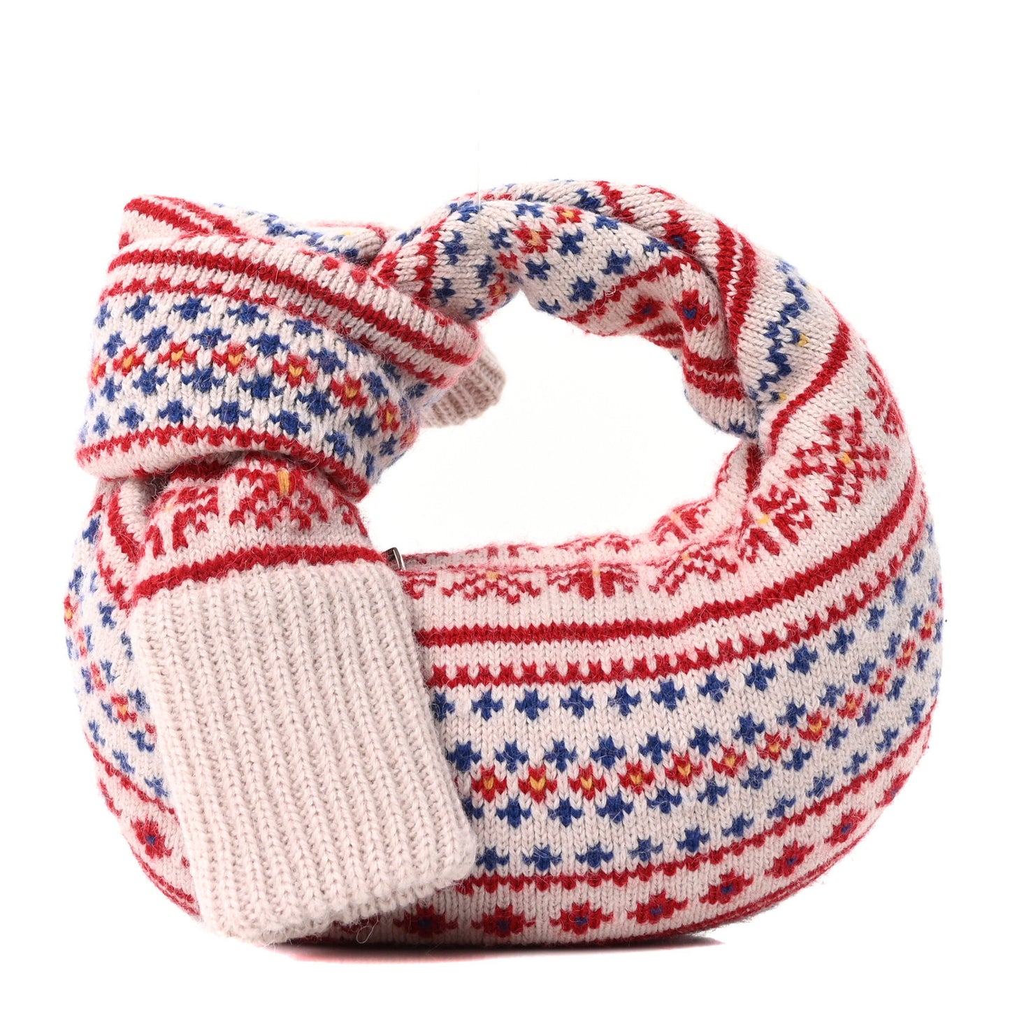 Wool Knit Sock Mini Jodie Winter Silver