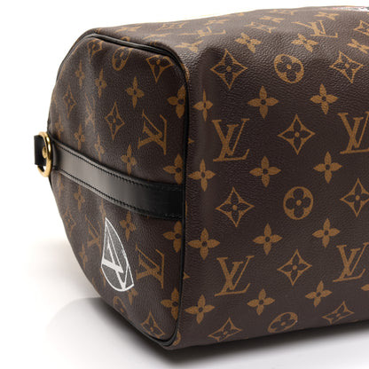 Louis Vuitton Monogram My World Tour Speedy Bandouliere 30 Black 8 of 9