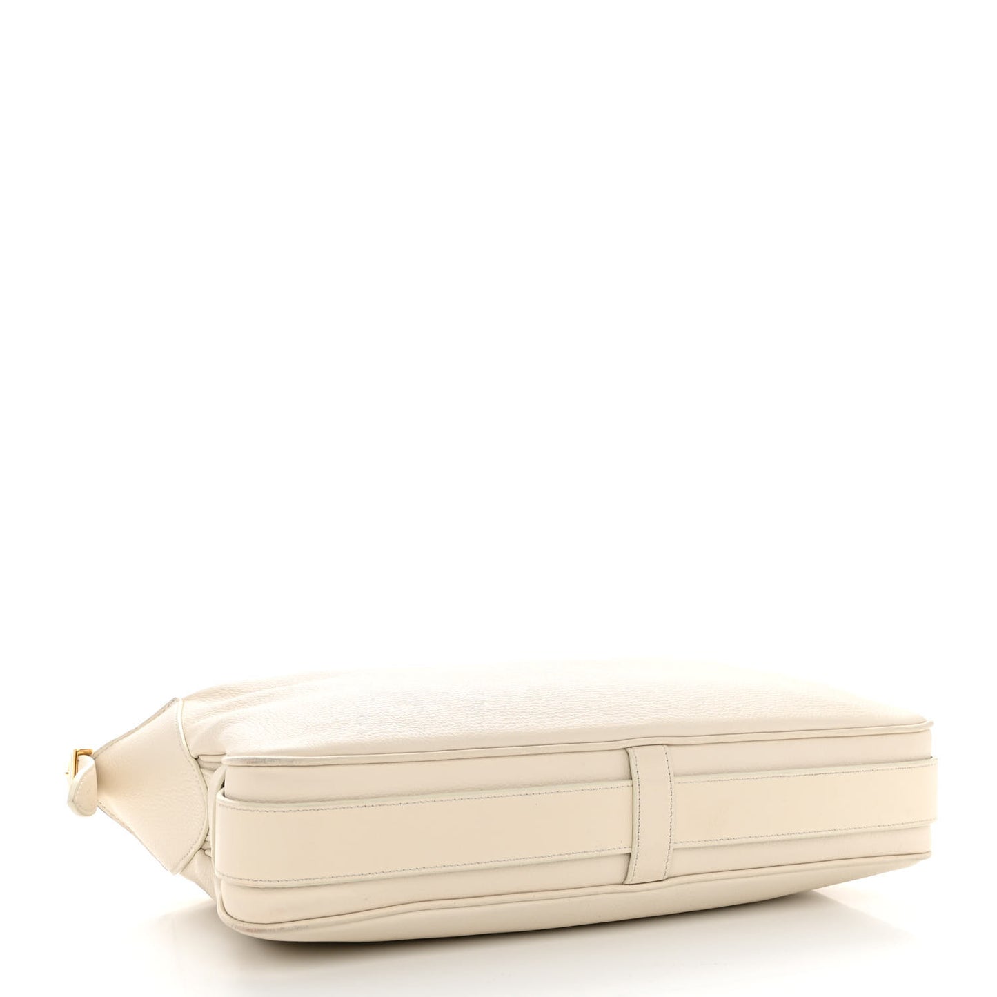 Supple Calfskin Medium Romy Shoulder Bag Rice