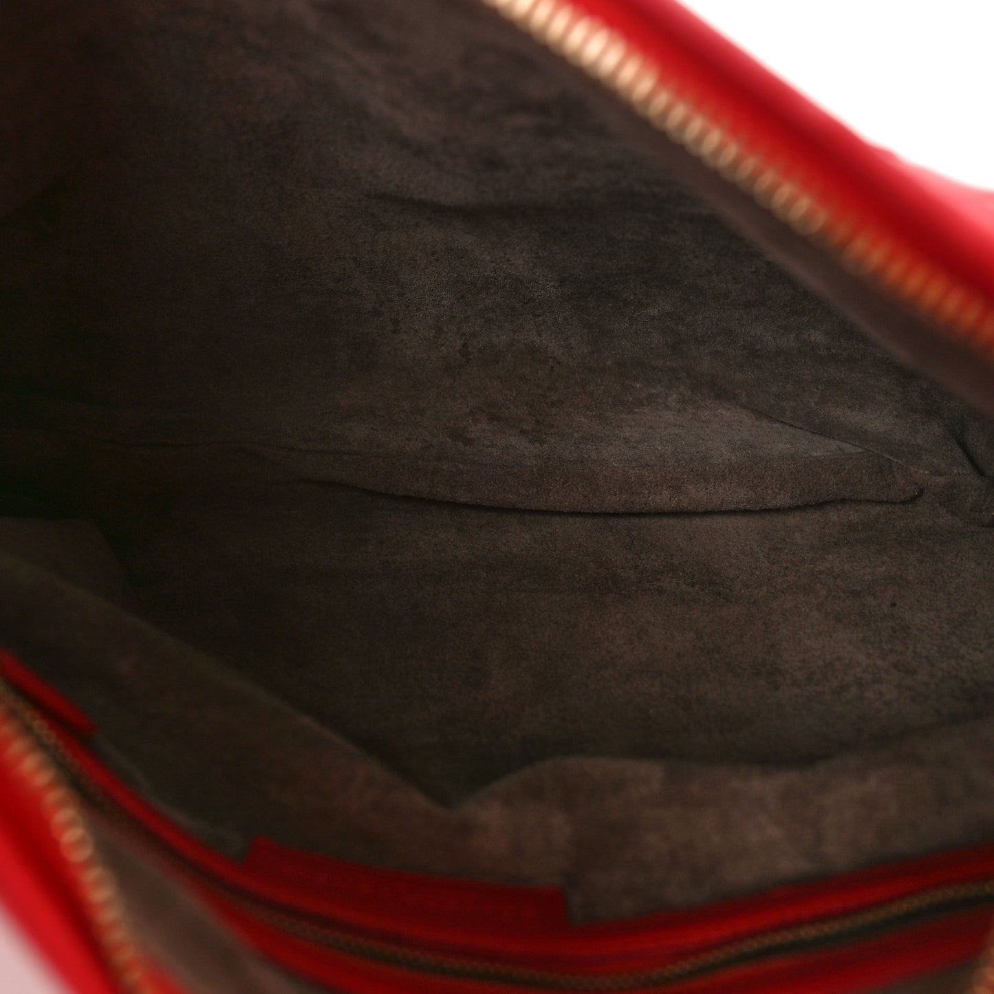 Nappa Intrecciato Small Hobo Red