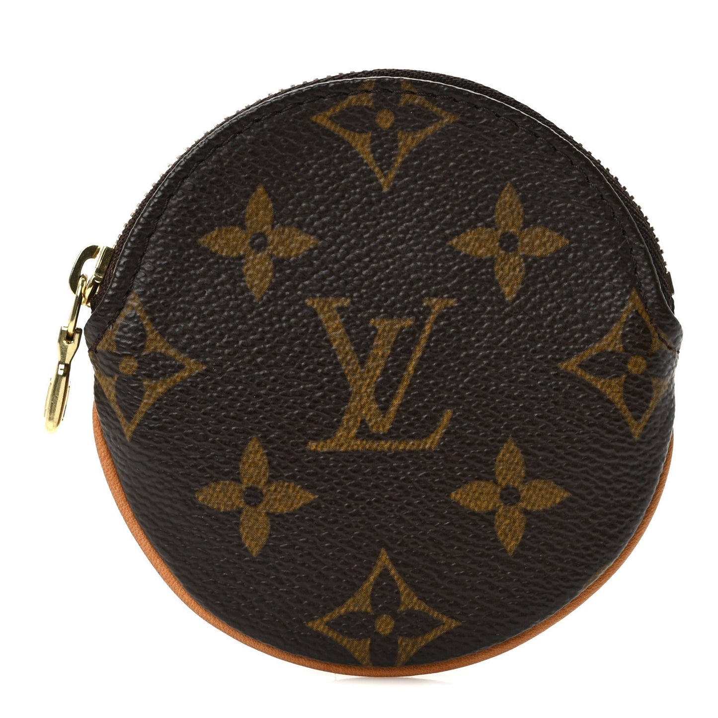 Monogram Round Coin Purse