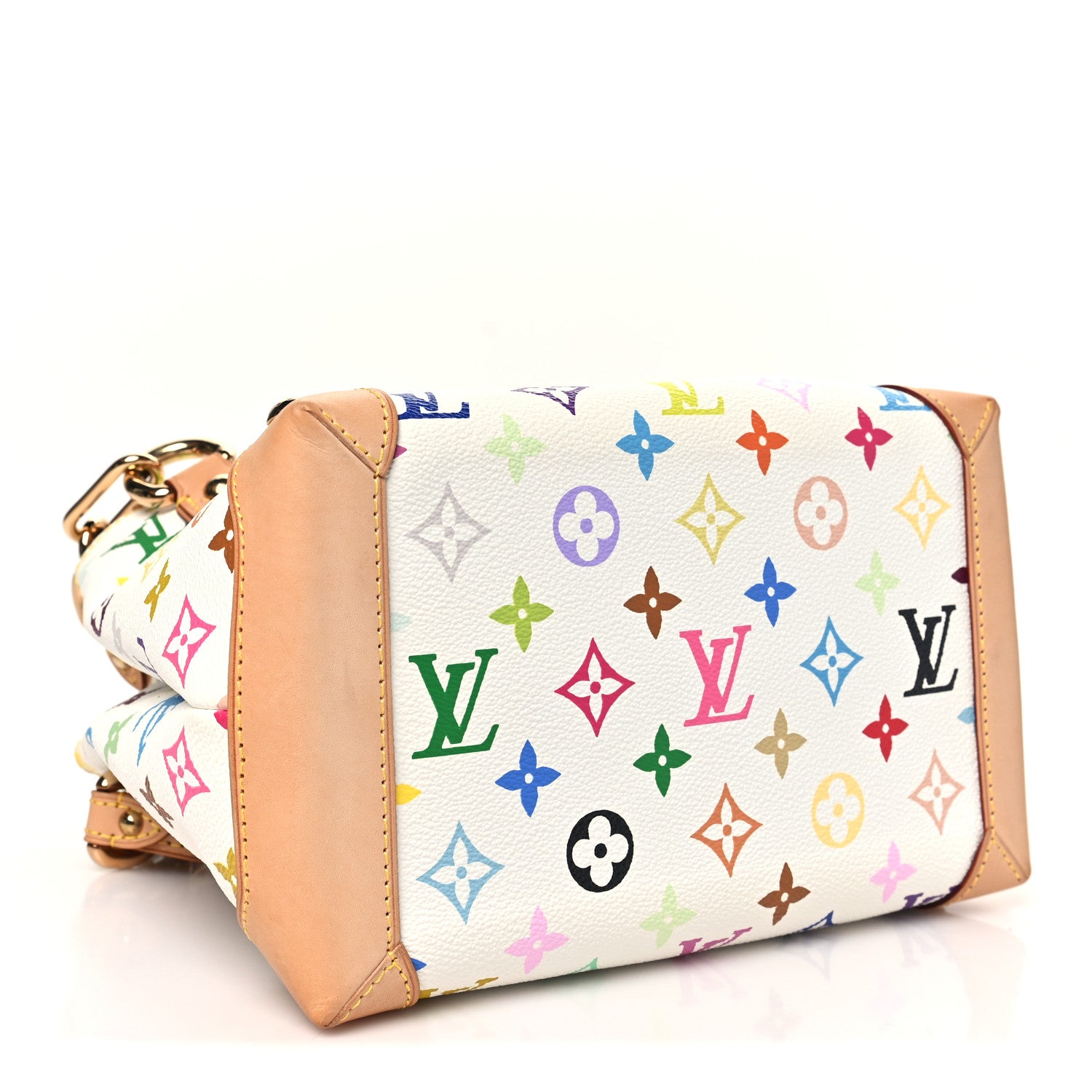 Louis Vuitton Monogram Multicolor Audra White 4 of 10