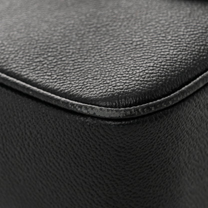 Burberry Soft Grain Calfskin Small Buckle Zip Bag Black 14 of 14