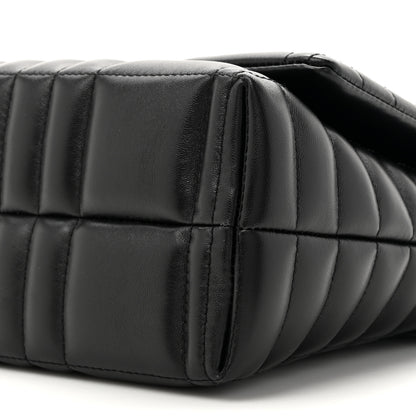 Burberry Lambskin Quilted Lola Small Satchel Black 8 of 9