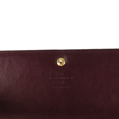 Louis Vuitton Vernis Sarah Wallet Rouge Fauviste 5 of 7