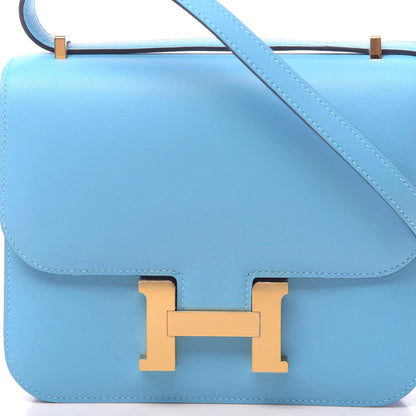 Hermes Swift Constance 18 Bleu Du Nord 10 of 11