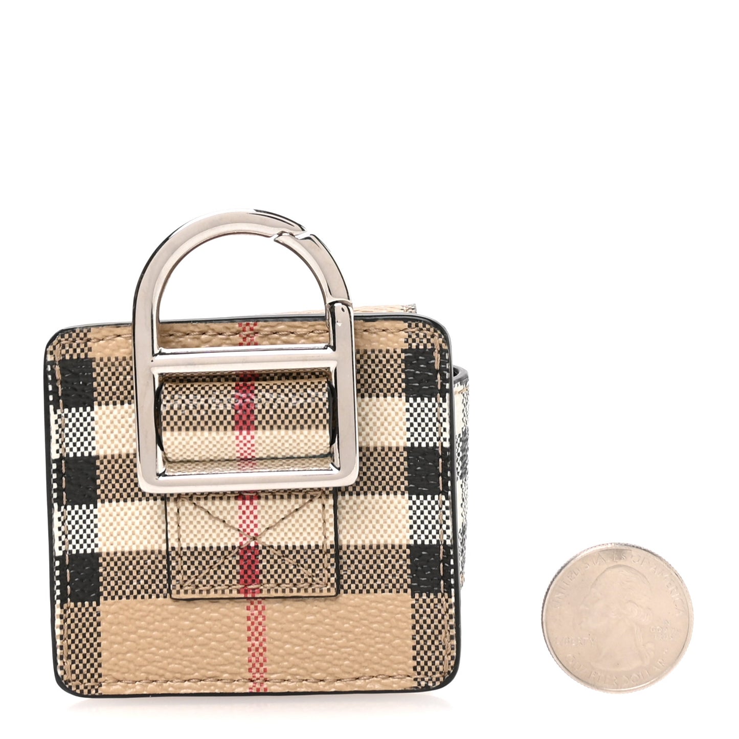 E-Canvas Vintage Check TB AirPods Pro Case Archive Beige