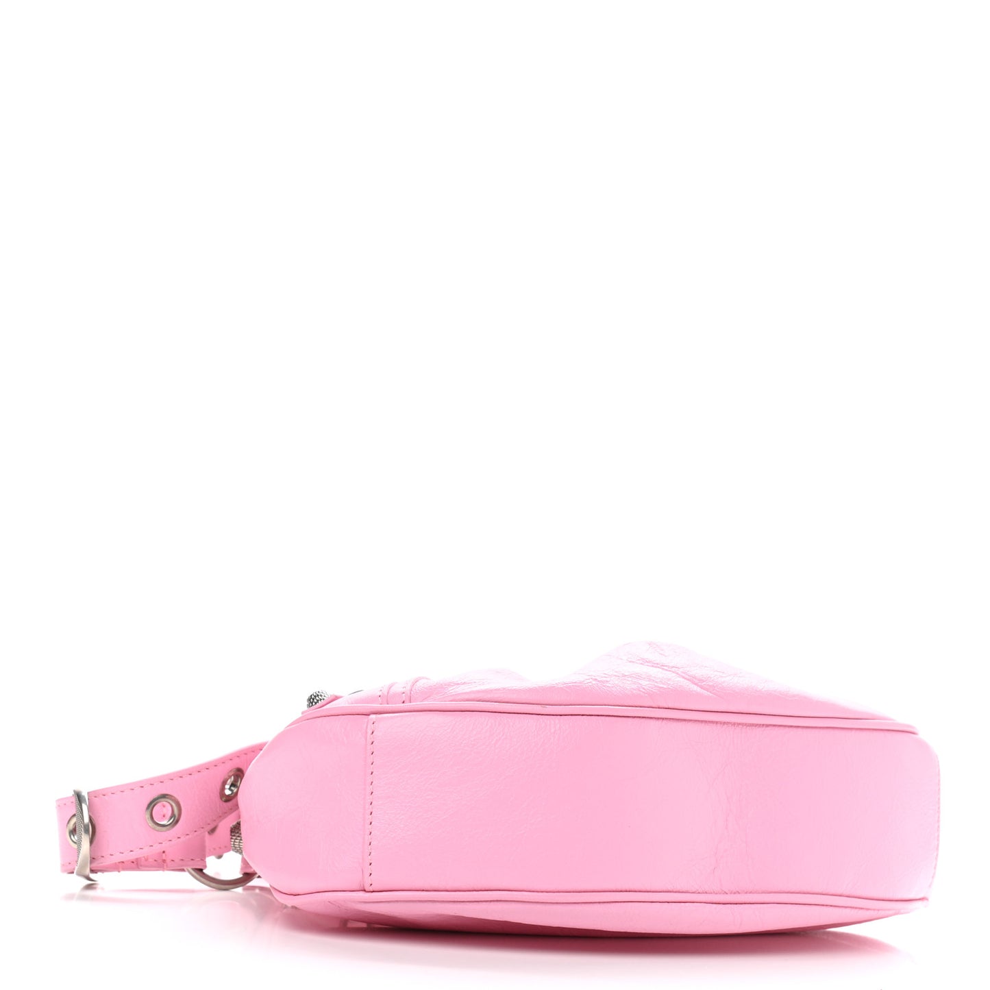 Agneau Arena Le Cagole Shoulder Bag XS Candy Pink