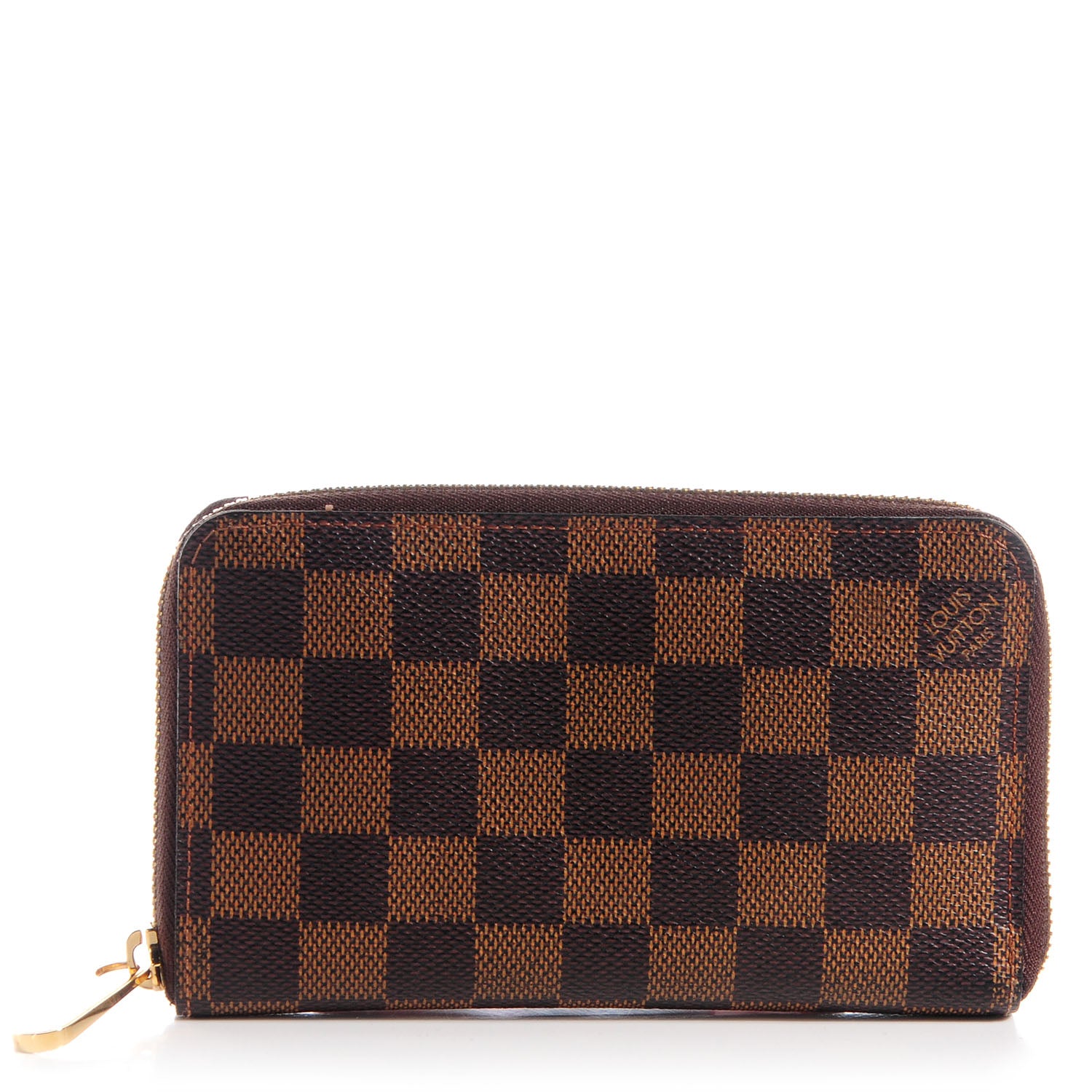 Louis Vuitton Damier Ebene Zippy Compact Wallet 1 of 8