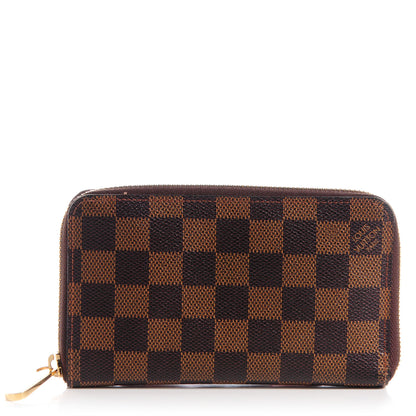 Louis Vuitton Damier Ebene Zippy Compact Wallet 1 of 8