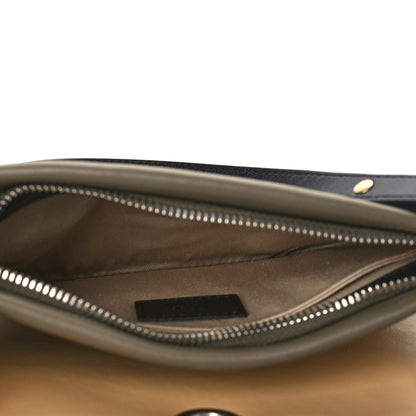 Chloe Smooth Calfskin Roy Double Shoulder Bag Merino Grey Bleached Brown 5 of 6
