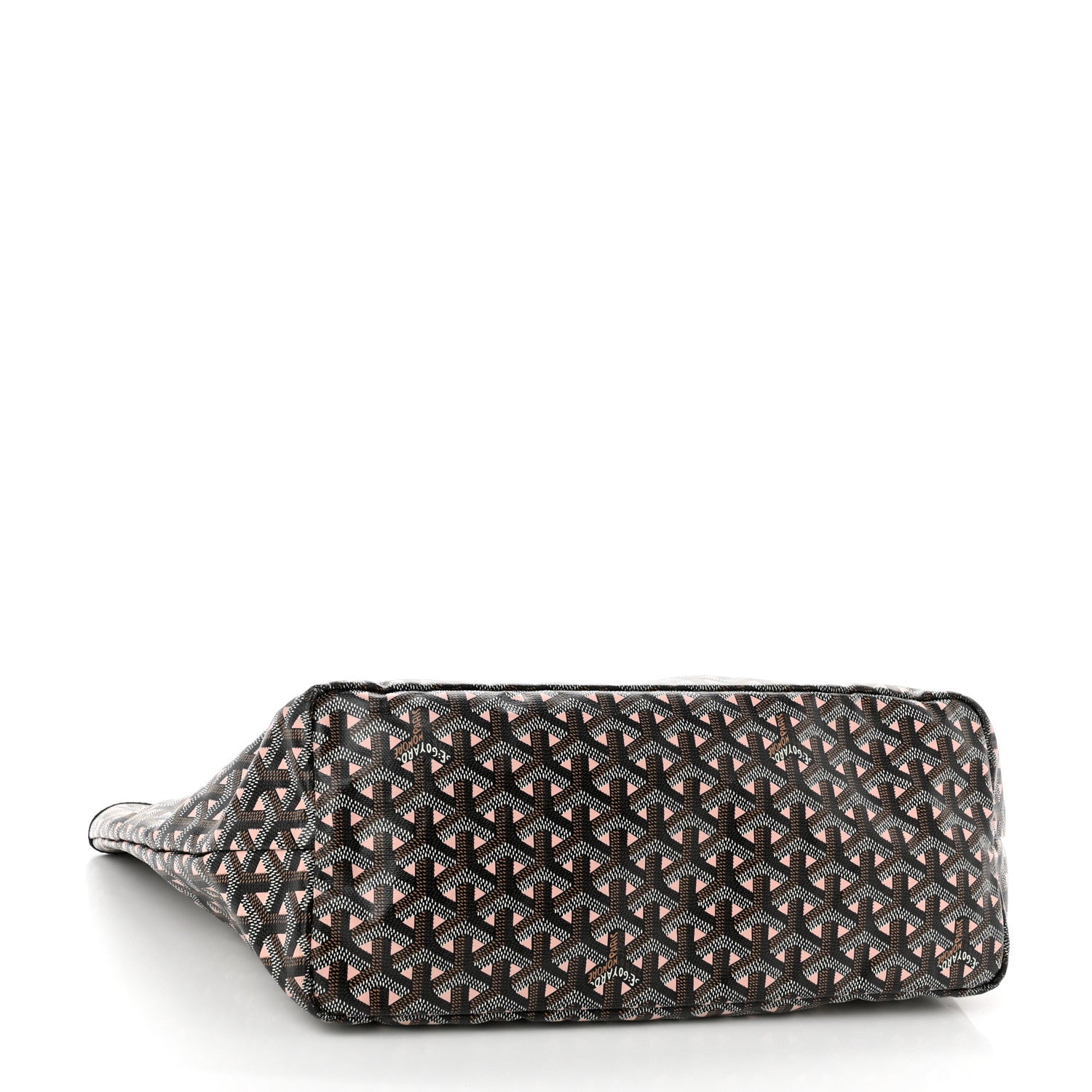 Goyard Goyardine Saint Louis Claire Voie PM Black Pink 5 of 13