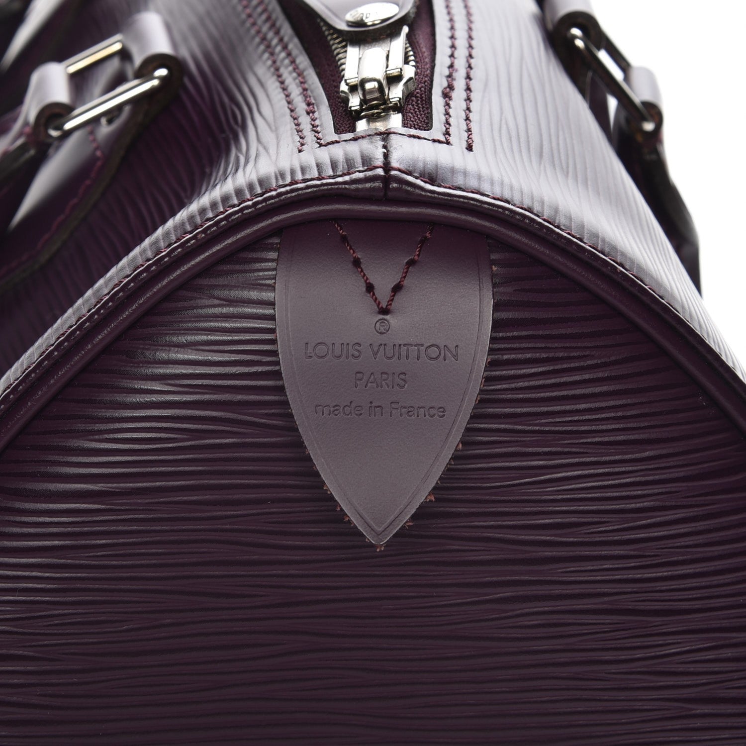 Louis Vuitton Epi Speedy 25 Cassis 6 of 7